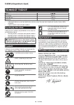 Preview for 99 page of Makita EN422MP Instruction Manual