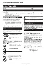 Preview for 113 page of Makita EN422MP Instruction Manual