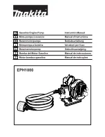 Preview for 1 page of Makita EPH1000 Instruction Manual