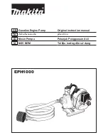 Preview for 1 page of Makita EPH1000 Original Instruction Manual