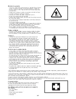 Preview for 41 page of Makita ER2550LH Owner'S And Safety Manual