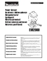 Makita EVH2000 Original Instruction Manual предпросмотр