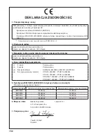 Preview for 154 page of Makita EW2050H Instruction Manual