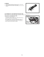 Preview for 16 page of Makita EX2650LH Instruction Manual