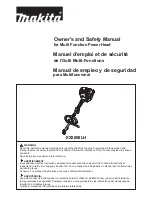 Makita EX2650LH Owner'S And Safety Manual preview