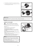 Предварительный просмотр 17 страницы Makita EX2650LH Owner'S And Safety Manual