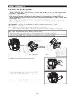 Предварительный просмотр 37 страницы Makita EX2650LH Owner'S And Safety Manual