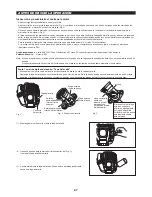 Предварительный просмотр 57 страницы Makita EX2650LH Owner'S And Safety Manual