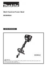 Preview for 1 page of Makita EX2650LHM Instruction Manual