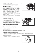 Предварительный просмотр 22 страницы Makita EY2650H Instruction Manual