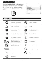 Предварительный просмотр 27 страницы Makita EY2650H Instruction Manual