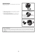 Предварительный просмотр 45 страницы Makita EY2650H Instruction Manual