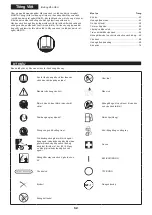 Предварительный просмотр 52 страницы Makita EY2650H Instruction Manual
