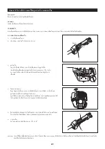 Preview for 91 page of Makita EY2650H Instruction Manual