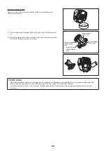 Preview for 20 page of Makita EY2650H Owner'S And Safety Manual