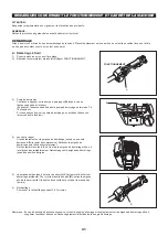 Preview for 41 page of Makita EY2650H Owner'S And Safety Manual