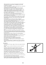Preview for 56 page of Makita EY2650H Owner'S And Safety Manual