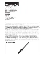 Preview for 1 page of Makita EY401MP Instruction Manual