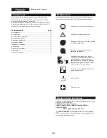 Preview for 10 page of Makita EY401MP Instruction Manual