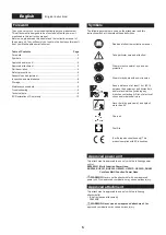 Preview for 5 page of Makita EY401MP Original Instruction Manual