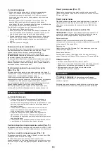 Предварительный просмотр 51 страницы Makita EY401MP Original Instruction Manual