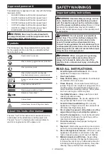 Preview for 3 page of Makita EY402MP Instruction Manual