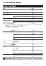 Предварительный просмотр 17 страницы Makita EY402MP Instruction Manual