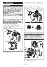 Preview for 44 page of Makita EY402MP Instruction Manual