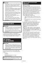 Preview for 7 page of Makita FD03 Instruction Manual