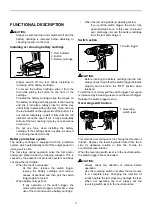 Preview for 5 page of Makita FD04 Instruction Manual