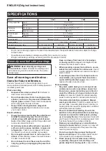 Preview for 2 page of Makita FD05 Instruction Manual