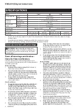 Preview for 2 page of Makita FD06 Instruction Manual