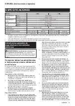 Preview for 21 page of Makita FD06 Instruction Manual