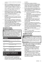 Предварительный просмотр 23 страницы Makita FD06 Instruction Manual