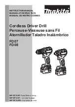 Preview for 1 page of Makita FD07 Instruction Manual