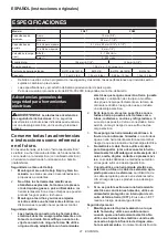 Preview for 21 page of Makita FD07 Instruction Manual