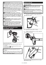 Предварительный просмотр 29 страницы Makita FD07 Instruction Manual