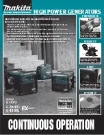 Preview for 1 page of Makita G1100 Brochure