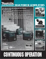 Makita G1100 Brochure preview