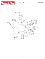 Preview for 6 page of Makita G12010R Parts Breakdown