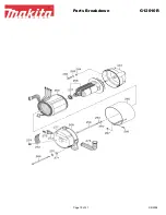 Preview for 10 page of Makita G12010R Parts Breakdown