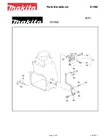 Preview for 4 page of Makita G1700I Parts Breakdown