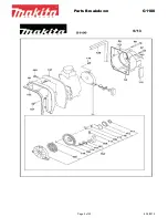Preview for 5 page of Makita G1700I Parts Breakdown