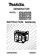 Предварительный просмотр 1 страницы Makita G2400R Instruction Manual