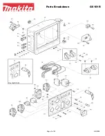 Preview for 3 page of Makita G6101R Parts Breakdown