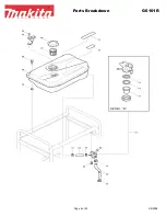 Preview for 4 page of Makita G6101R Parts Breakdown