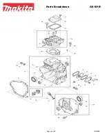 Preview for 6 page of Makita G6101R Parts Breakdown