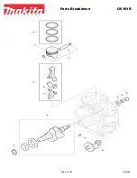 Предварительный просмотр 7 страницы Makita G6101R Parts Breakdown