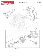 Preview for 10 page of Makita G6101R Parts Breakdown