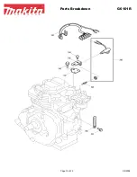 Preview for 14 page of Makita G6101R Parts Breakdown